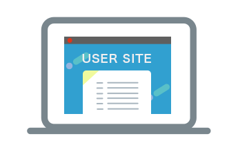 ユーザー向けサイト