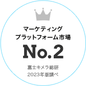 マーケティングプラットフォーム市場NO.2