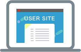 ユーザー向けサイト